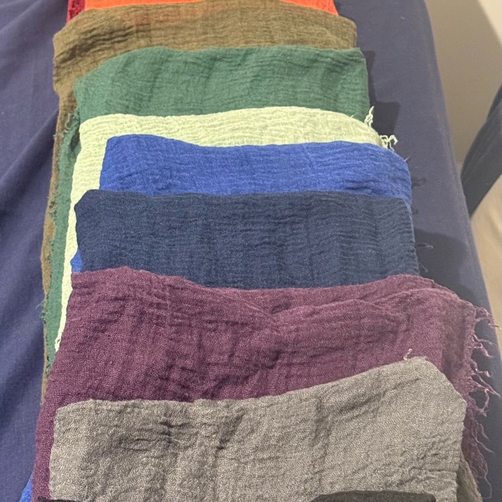 Colorful Multi-Pack of Textured Scarves